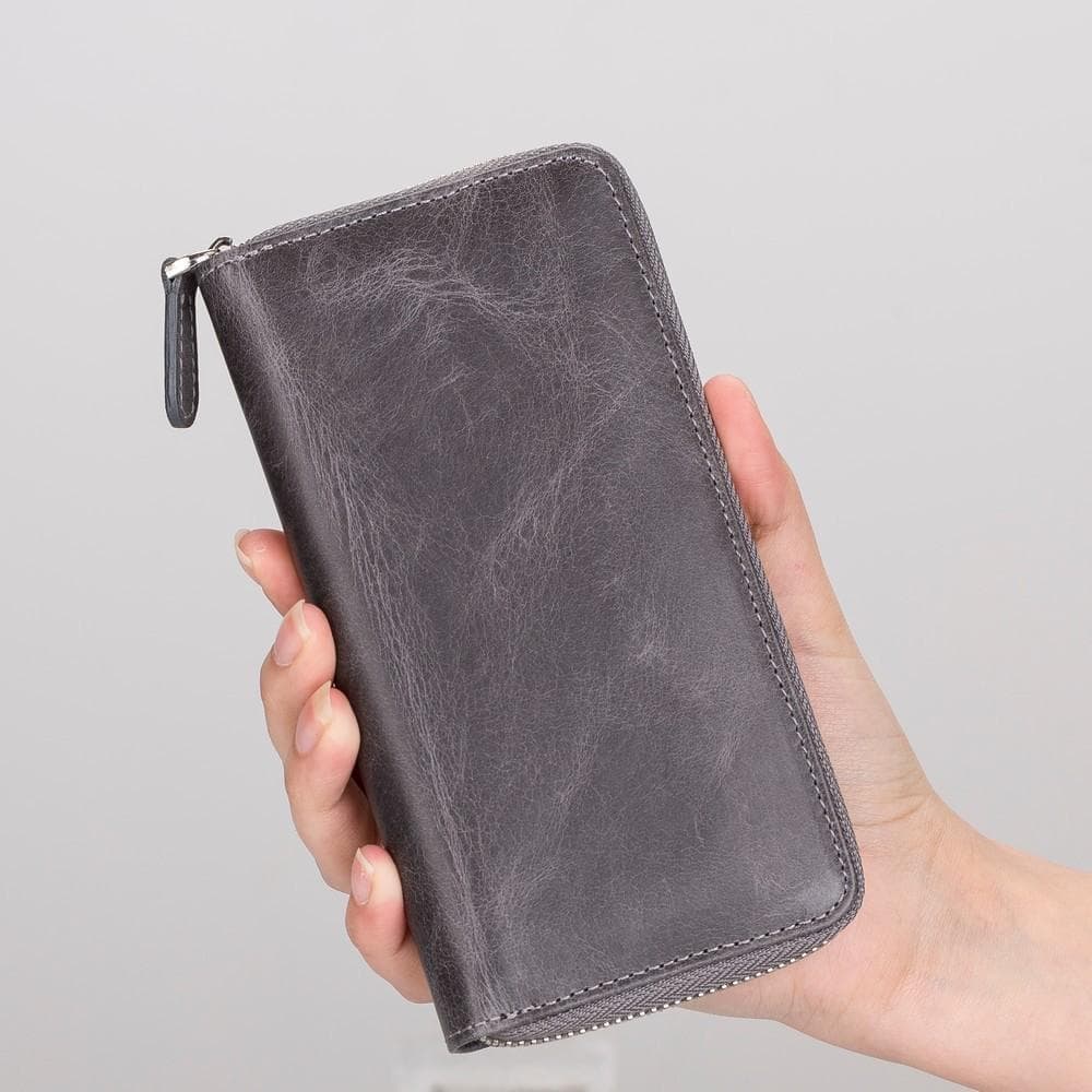 Portefeuille universel en cuir Ovis