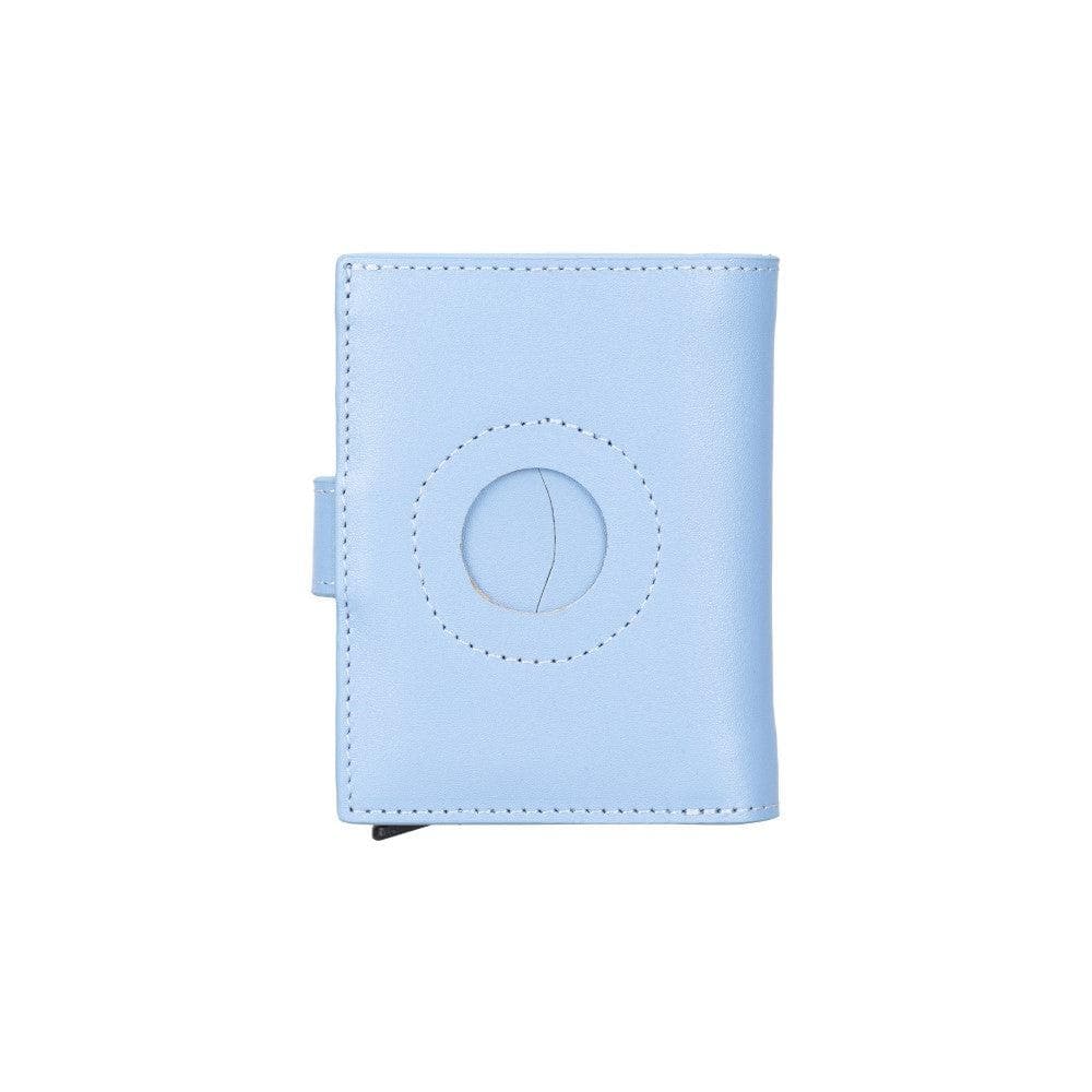 Porte-cartes mécanique en cuir Palertag Zip avec emplacement pour AirTag