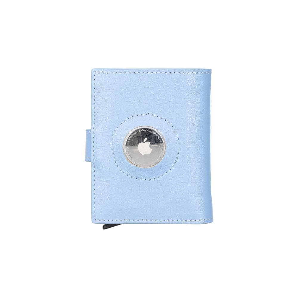 Porte-cartes mécanique en cuir Palertag Zip avec emplacement pour AirTag