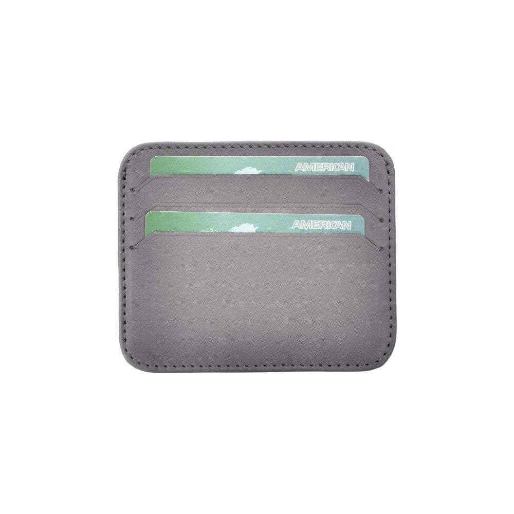 Porte-cartes fin en cuir Pedro