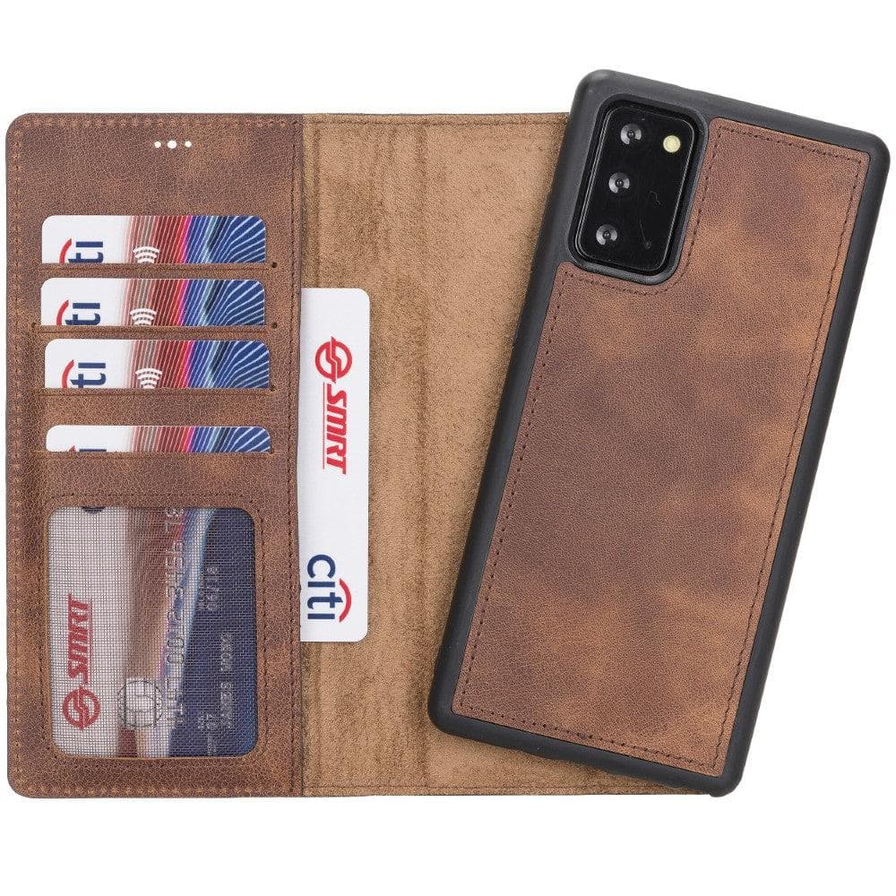 Magic Samsung Galaxy Note 20 Ultra Leather Detachable Wallet Case