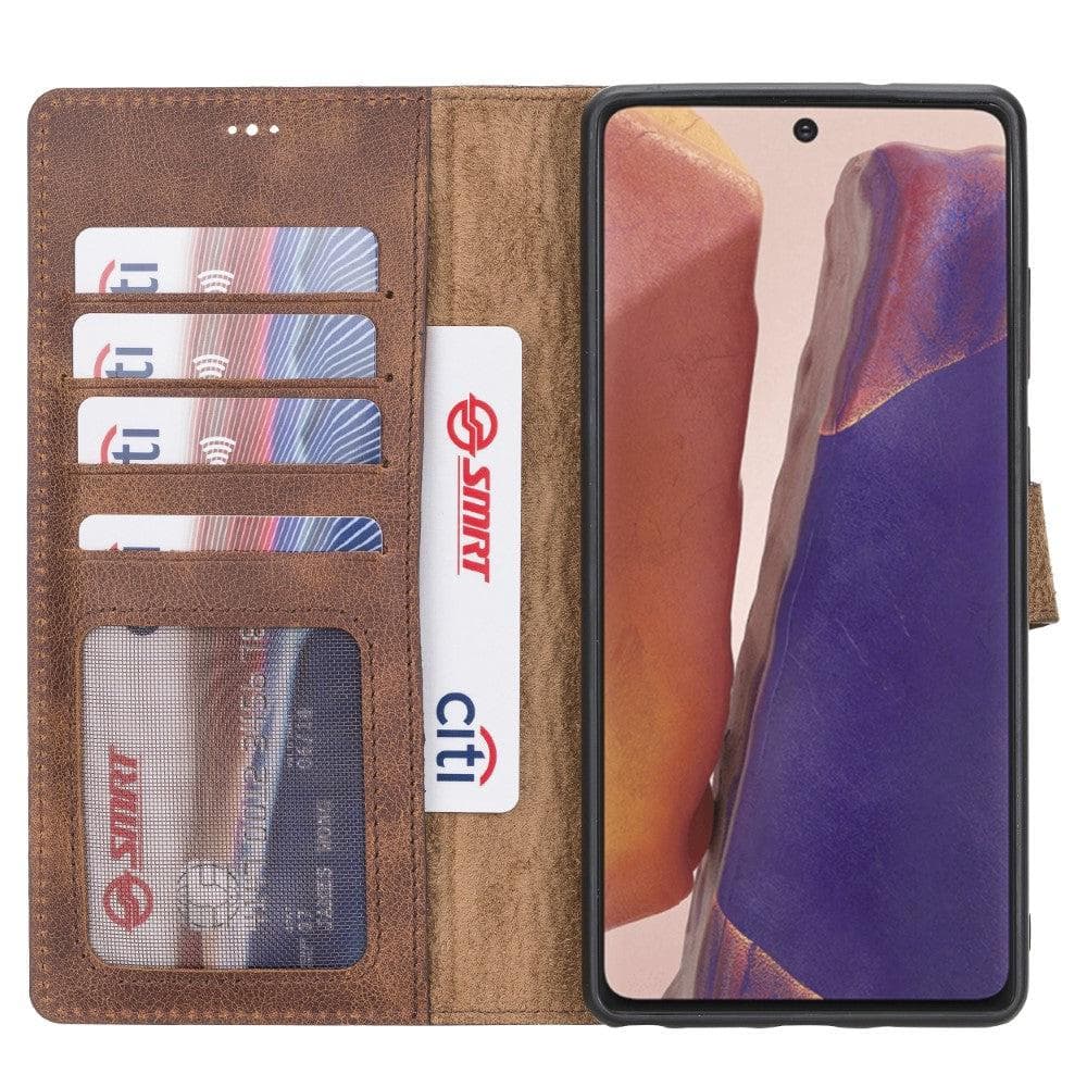 Magic Samsung Galaxy Note 20 Leather Detachable Wallet Case