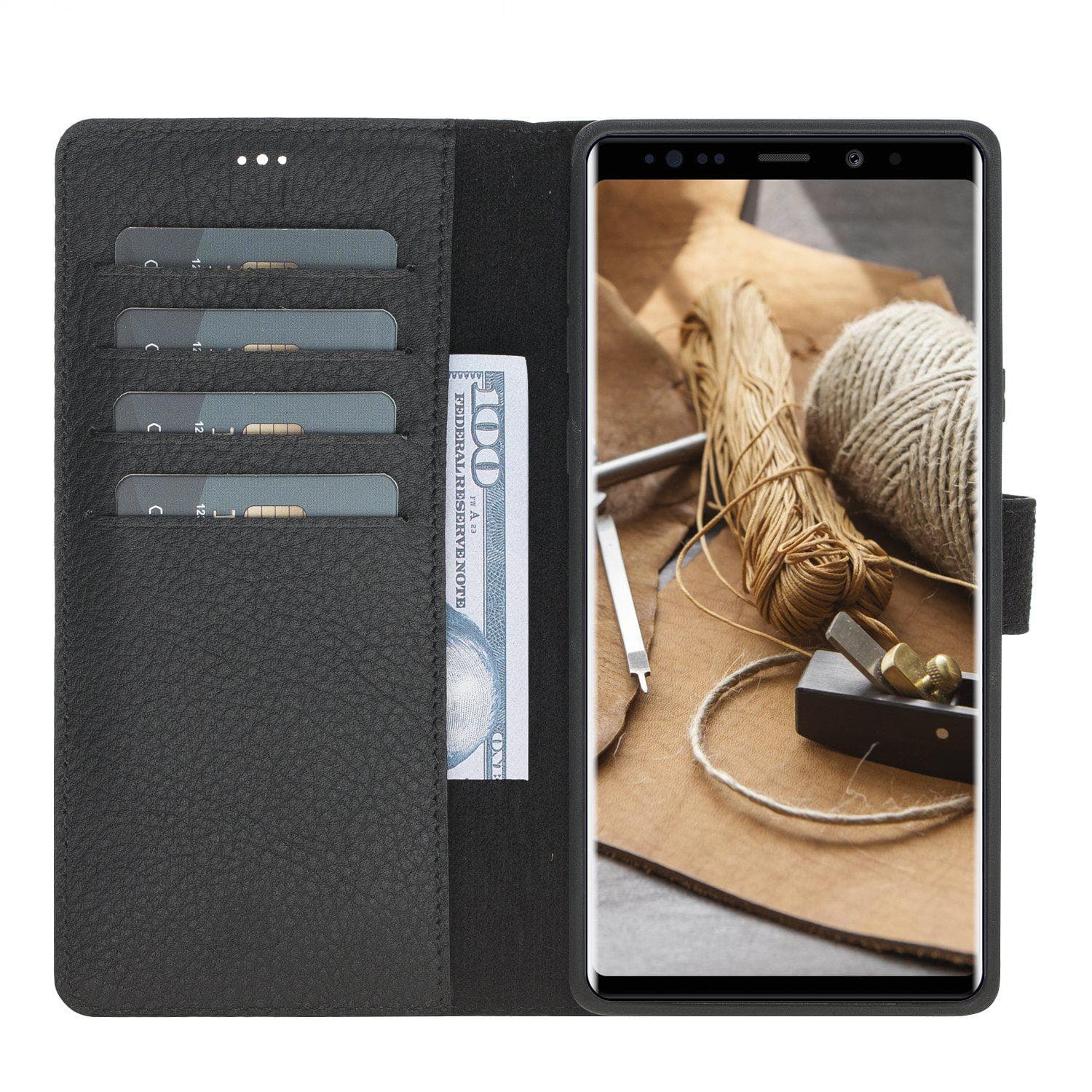 Magic Samsung Galaxy Note 9 Leather Detachable Wallet Case