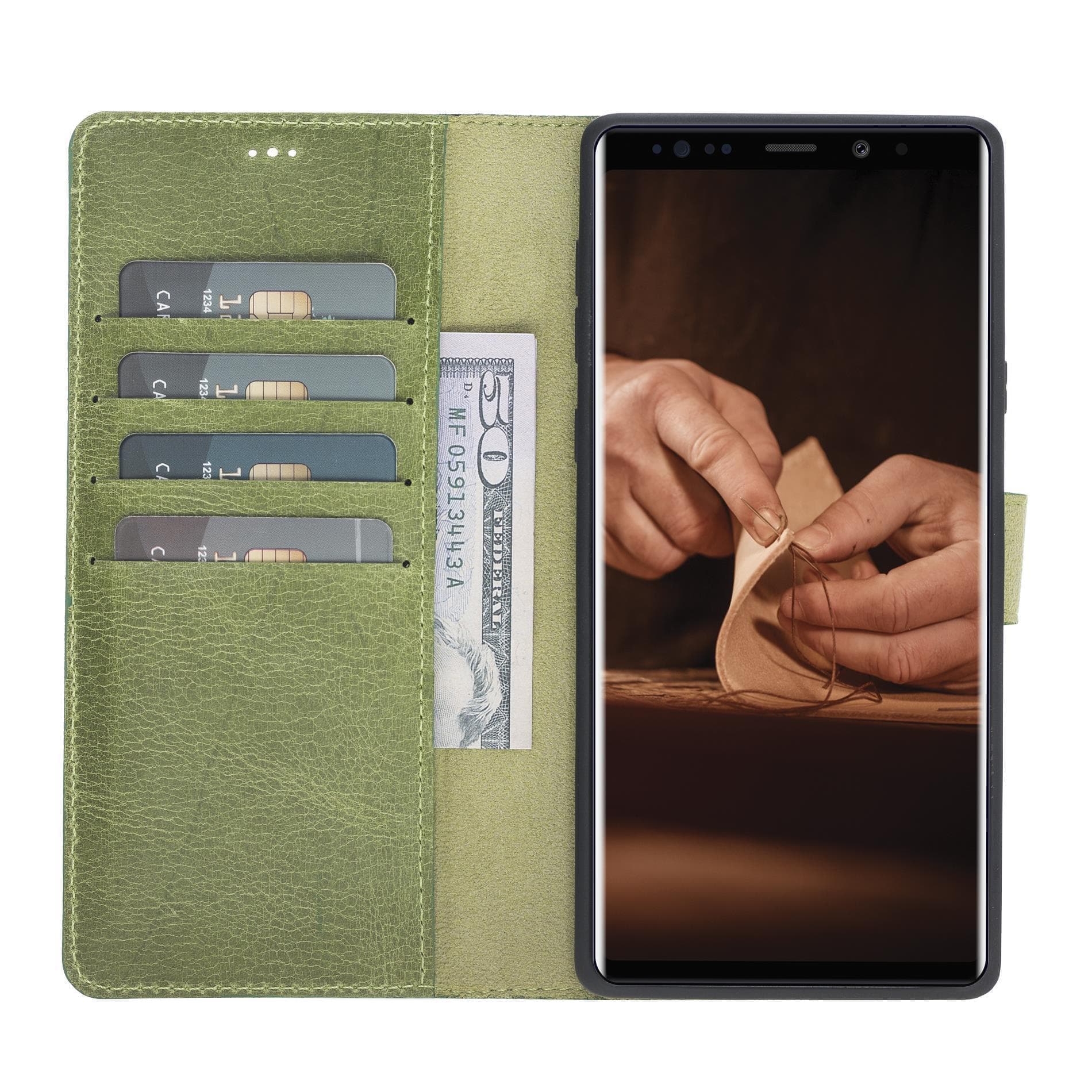 Magic Samsung Galaxy Note 9 Leather Detachable Wallet Case