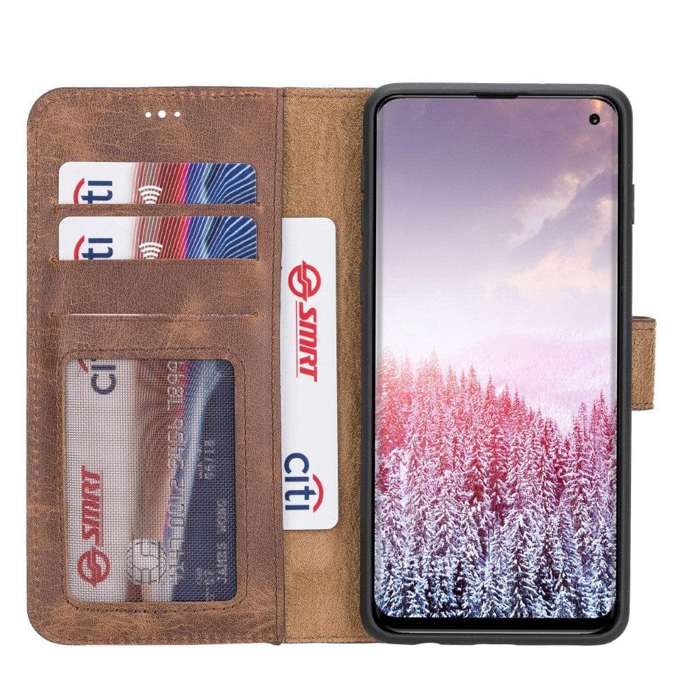 Magic Samsung Galaxy S10 Edge Leather Detachable Wallet Case
