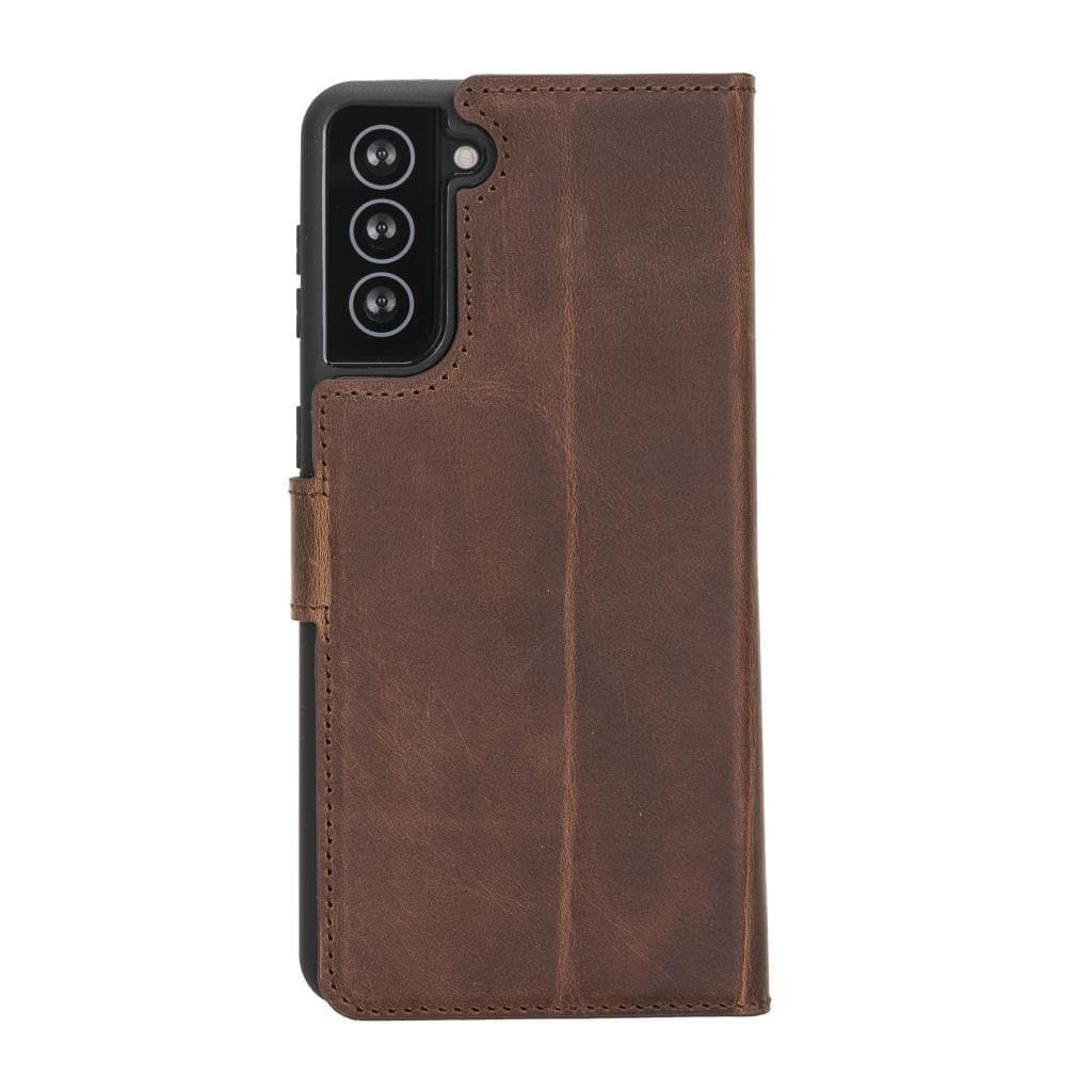 Magic Samsung Galaxy S21 FE (Fan Edition) Leather Detachable Wallet Case