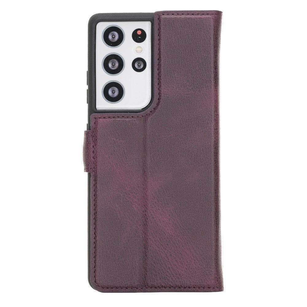 Magic Samsung Galaxy S21 FE (Fan Edition) Leather Detachable Wallet Case