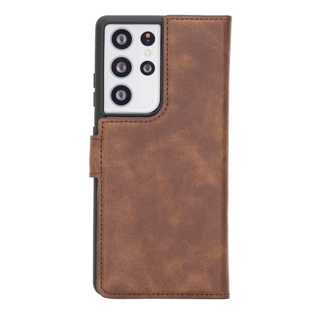 Magic Samsung Galaxy S21 FE (Fan Edition) Leather Detachable Wallet Case