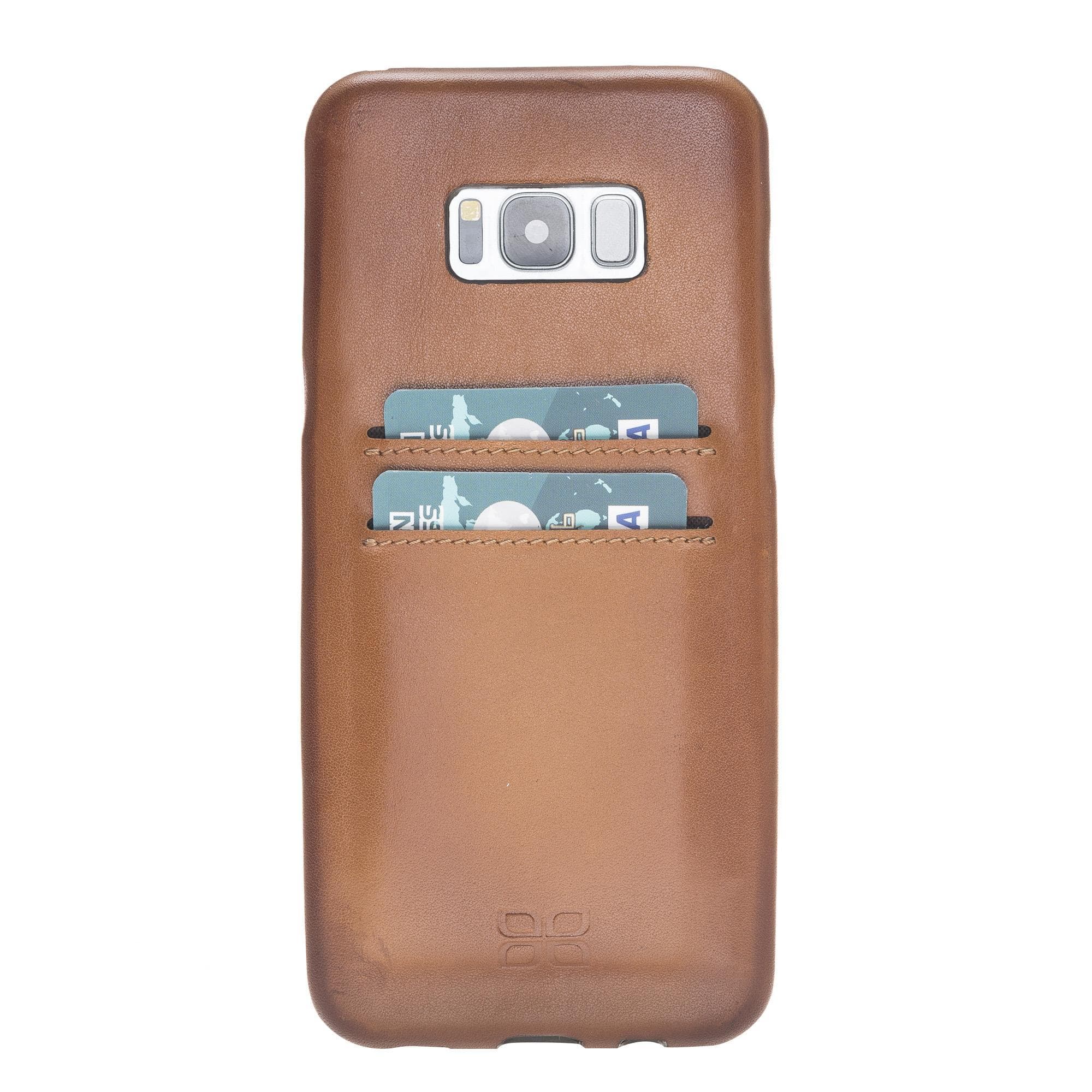 Ultra Cover Samsung Galaxy S8 Plus Lederhülle mit Kartenfach