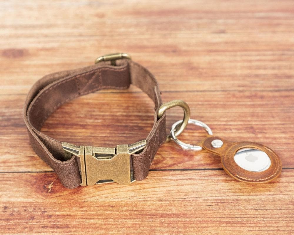 Collier en cuir pour chien Scooby