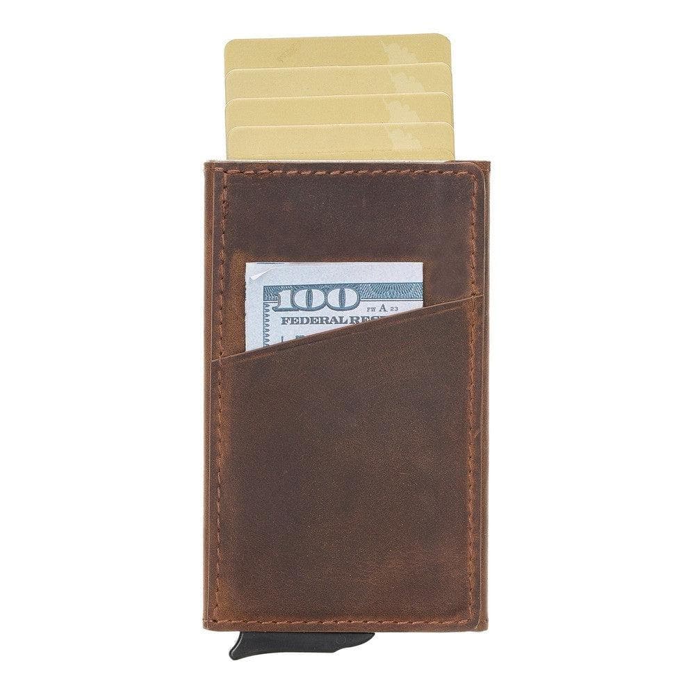 Torres Pop-up-Kartenhalter aus Leder