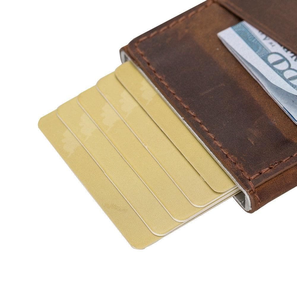 Torres Pop-up-Kartenhalter aus Leder