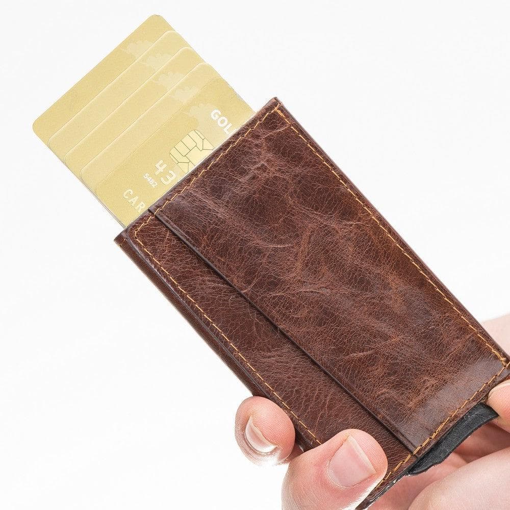 Torres Pop-up-Kartenhalter aus Leder