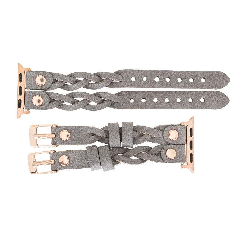 York Genuine Leather Apple Watch Double Band