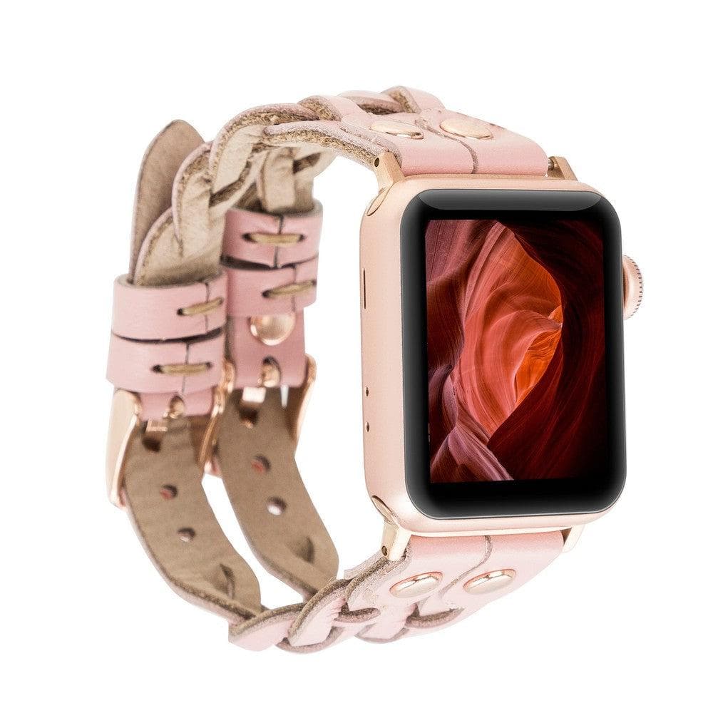 York Genuine Leather Apple Watch Double Band