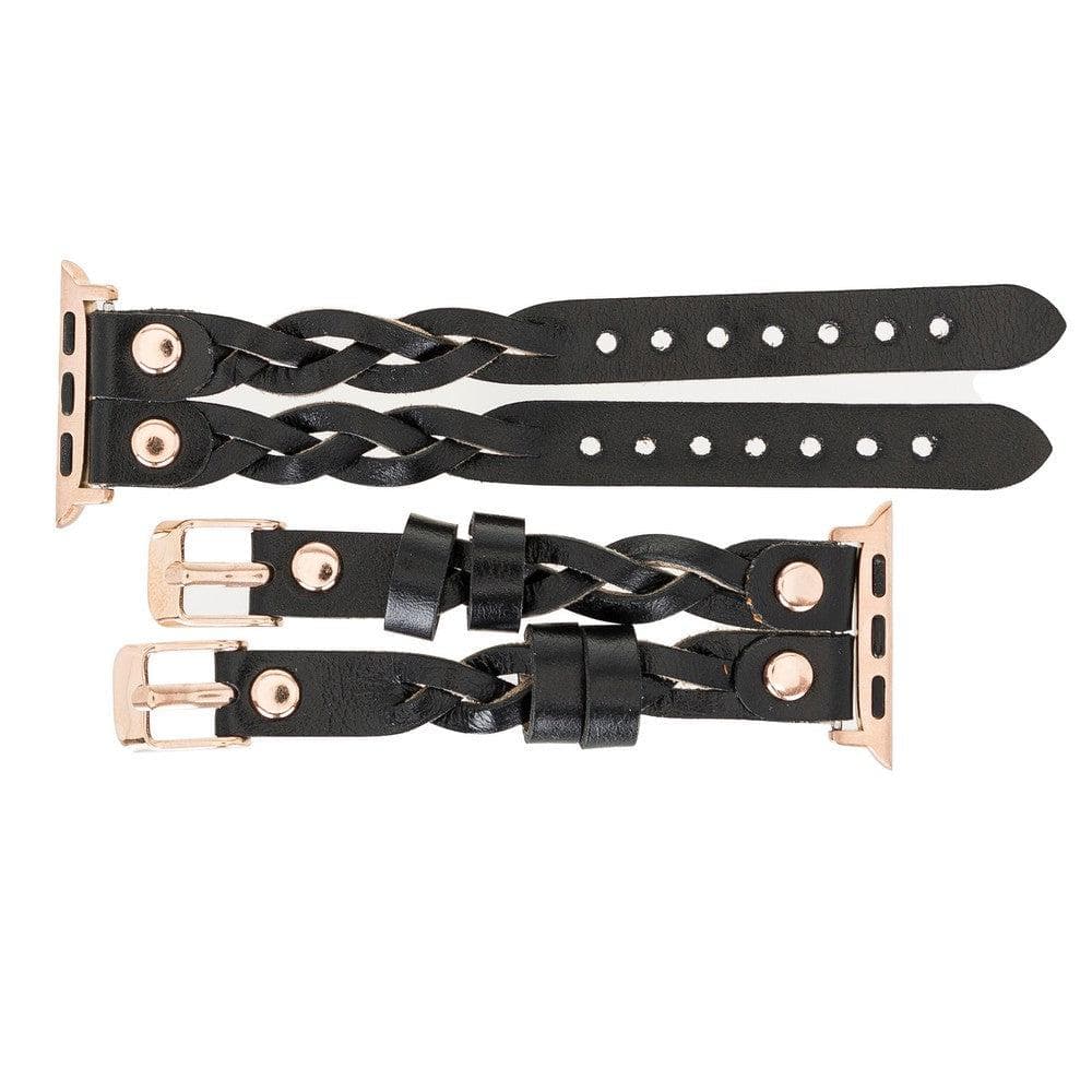 York Genuine Leather Apple Watch Double Band