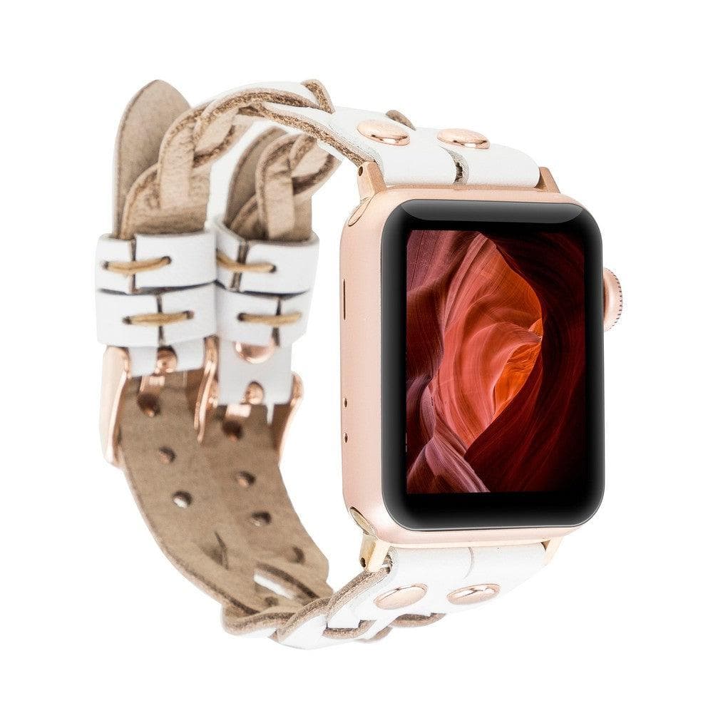 York Genuine Leather Apple Watch Double Band