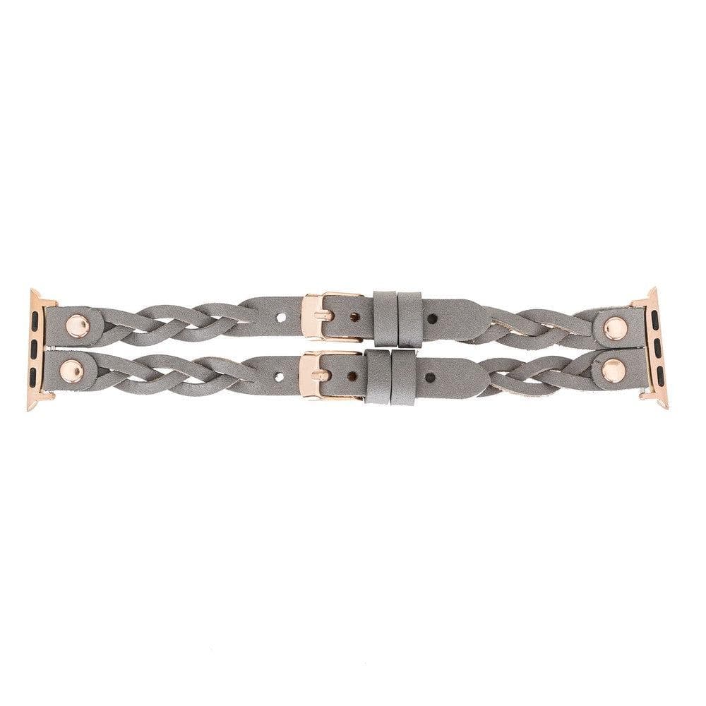 York Genuine Leather Apple Watch Double Band