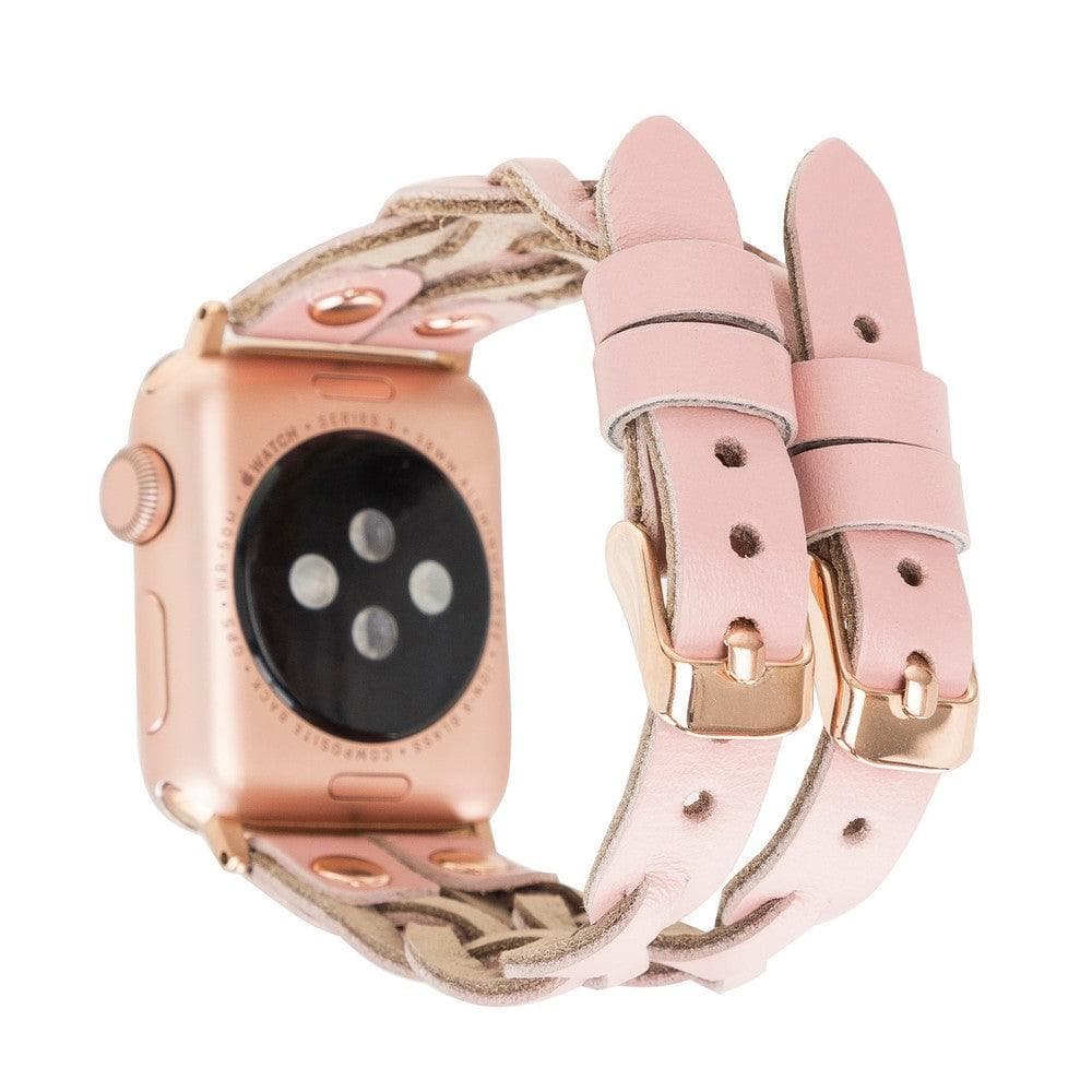 York Genuine Leather Apple Watch Double Band