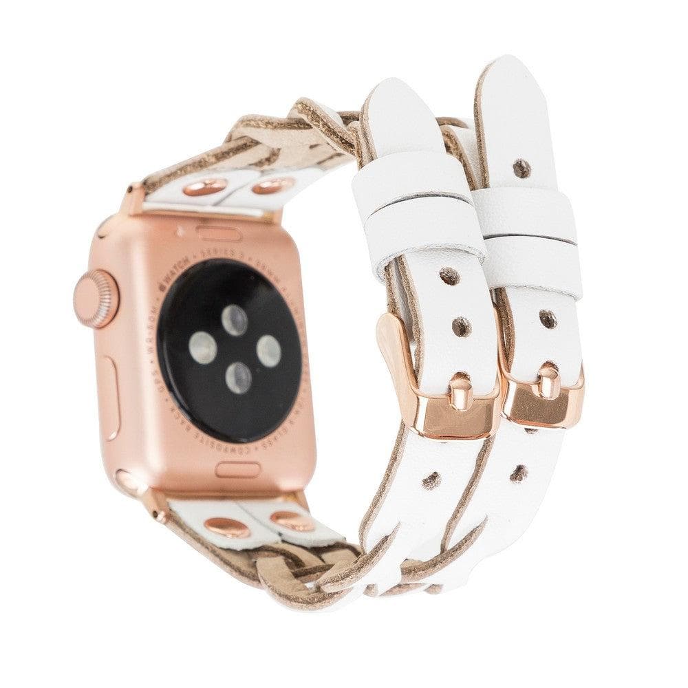 York Genuine Leather Apple Watch Double Band
