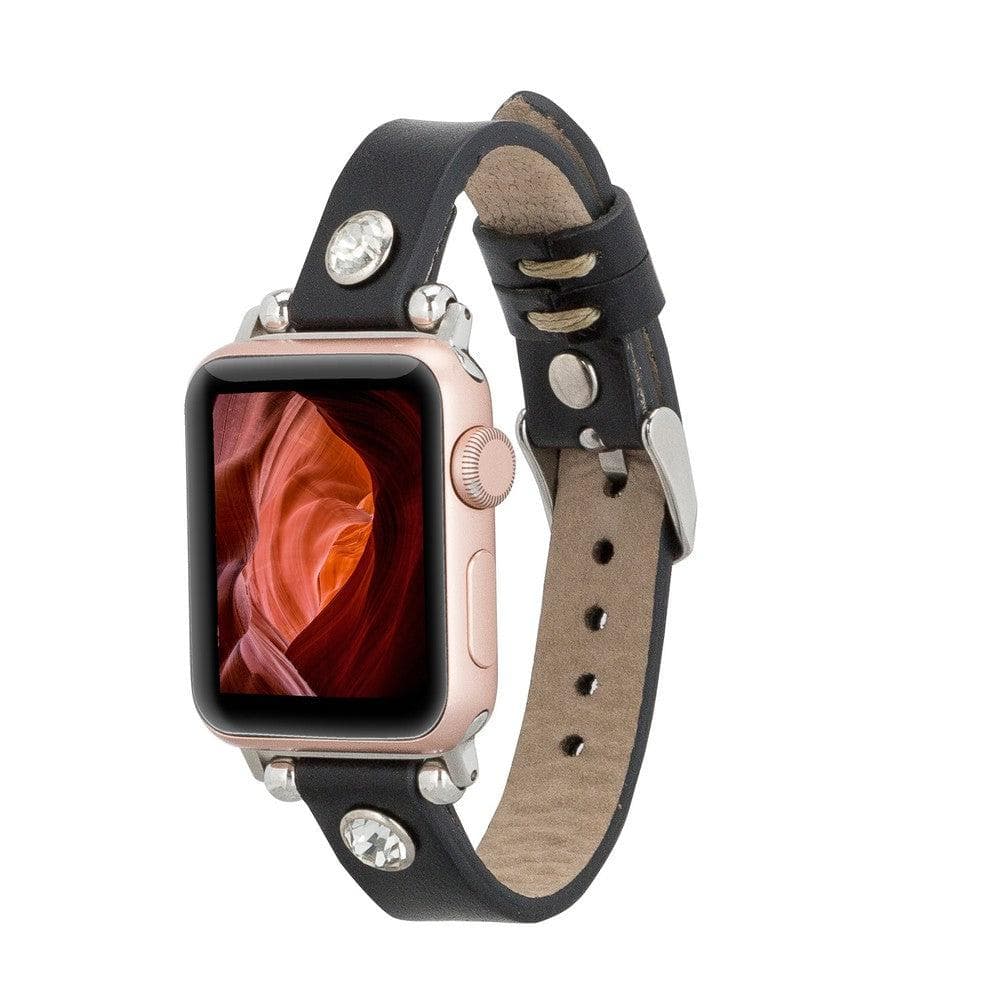 Premium leather strap for Apple Watch Series 1-10