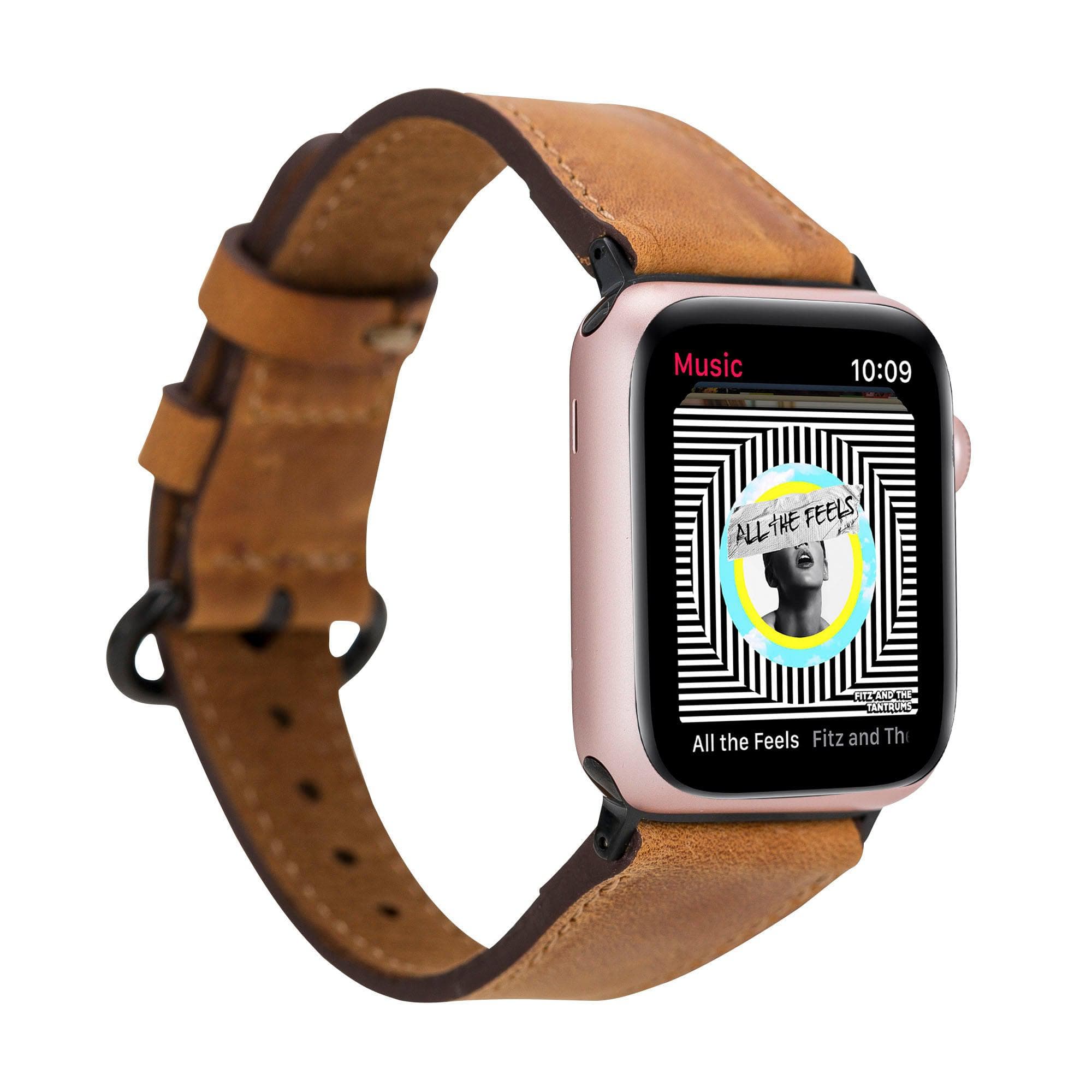 Roma Leather Apple Watch Band