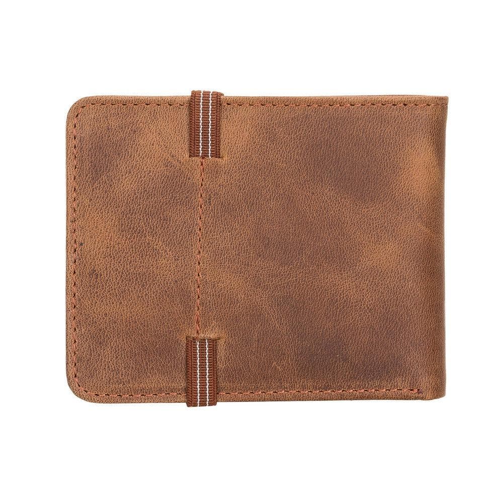 Portefeuille homme en cuir fait main Yosef
