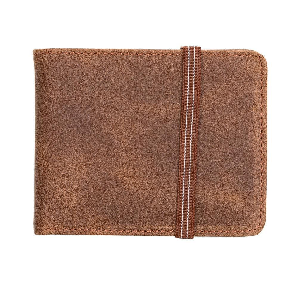 Portefeuille homme en cuir fait main Yosef
