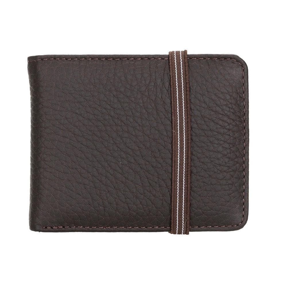 Portefeuille homme en cuir fait main Yosef