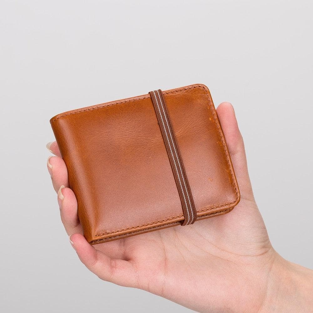 Portefeuille homme en cuir fait main Yosef