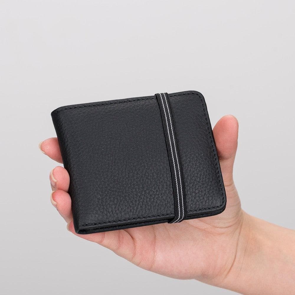 Portefeuille homme en cuir fait main Yosef