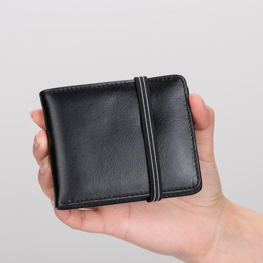 Portefeuille homme en cuir fait main Yosef