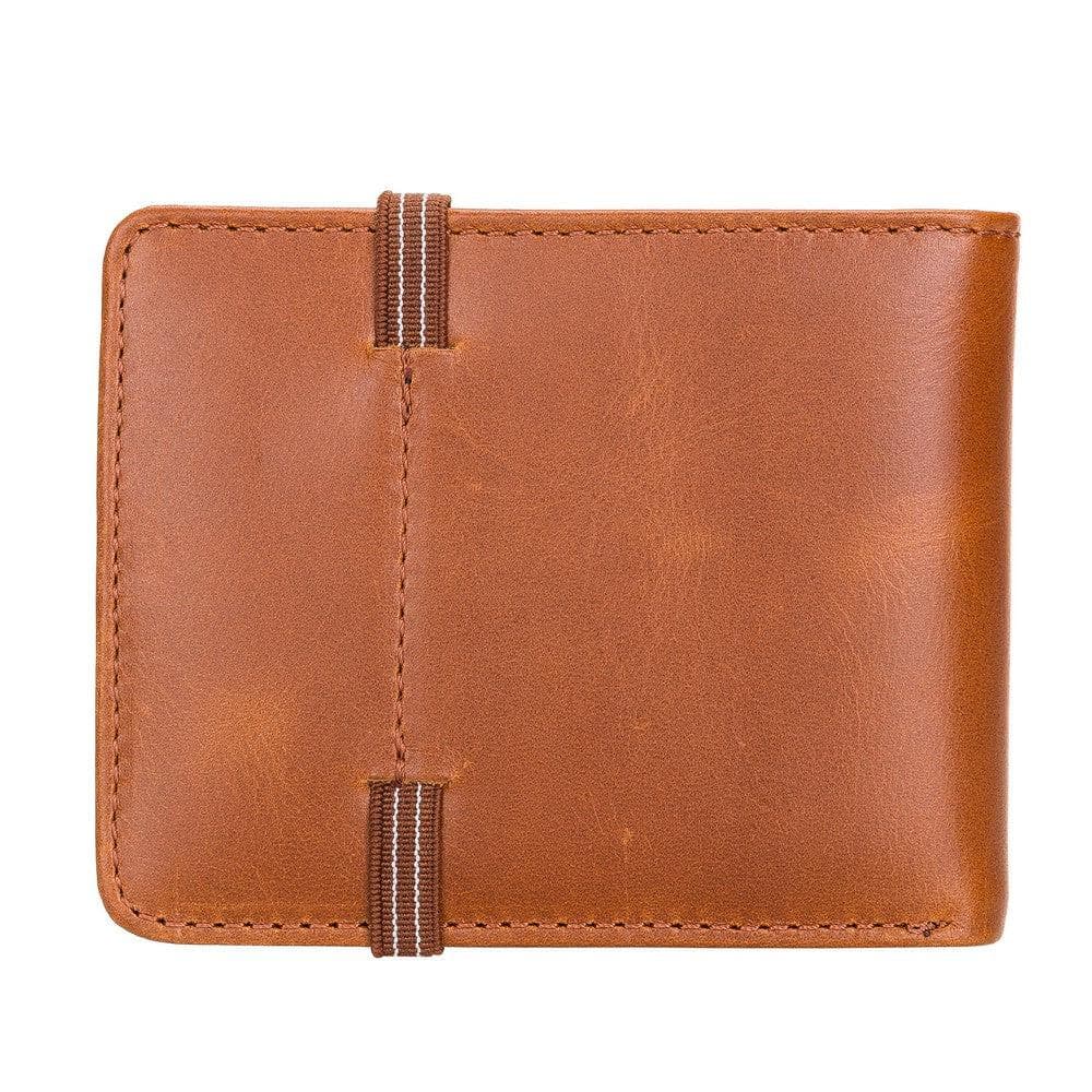 Portefeuille homme en cuir fait main Yosef