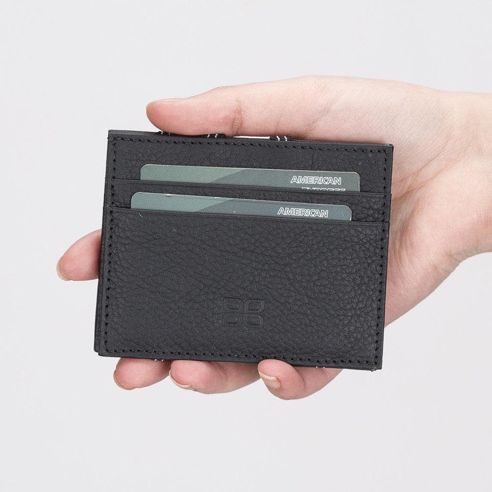 Yule men’s leather wallet with 4 card compartments