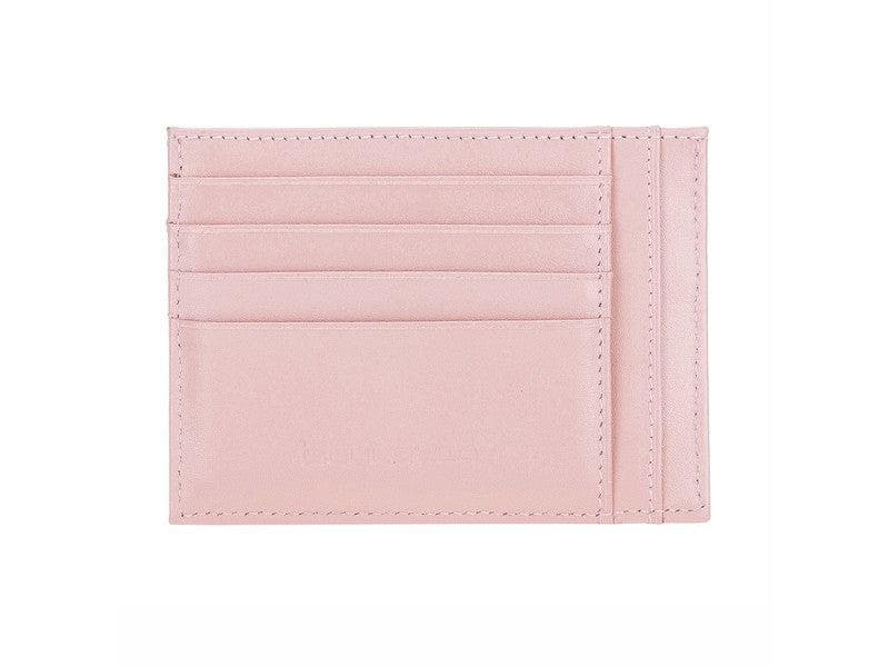 Porte-cartes zippé en cuir