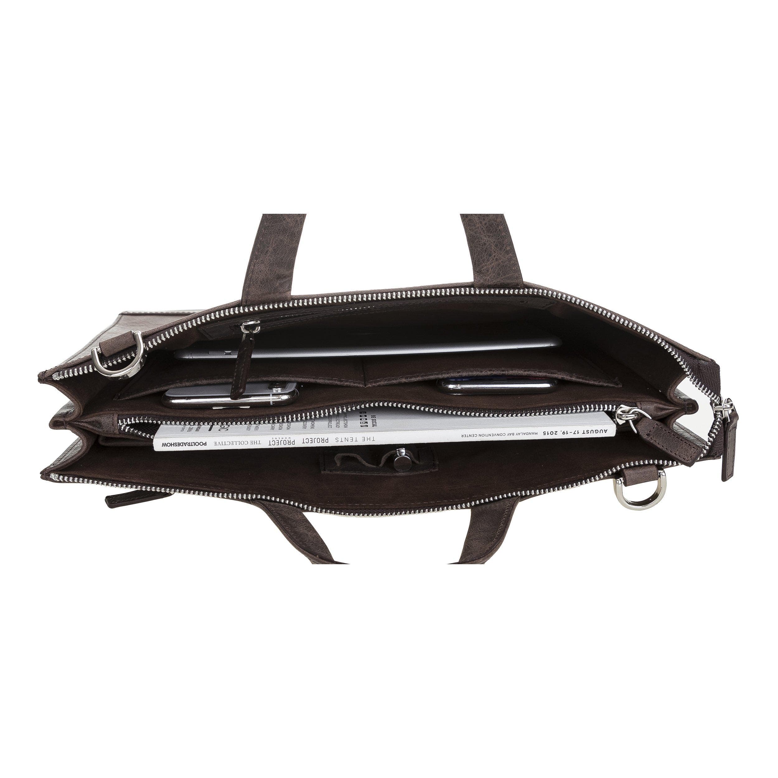 Canzo 15" Genuine Leather Laptop Bags | Briefcases