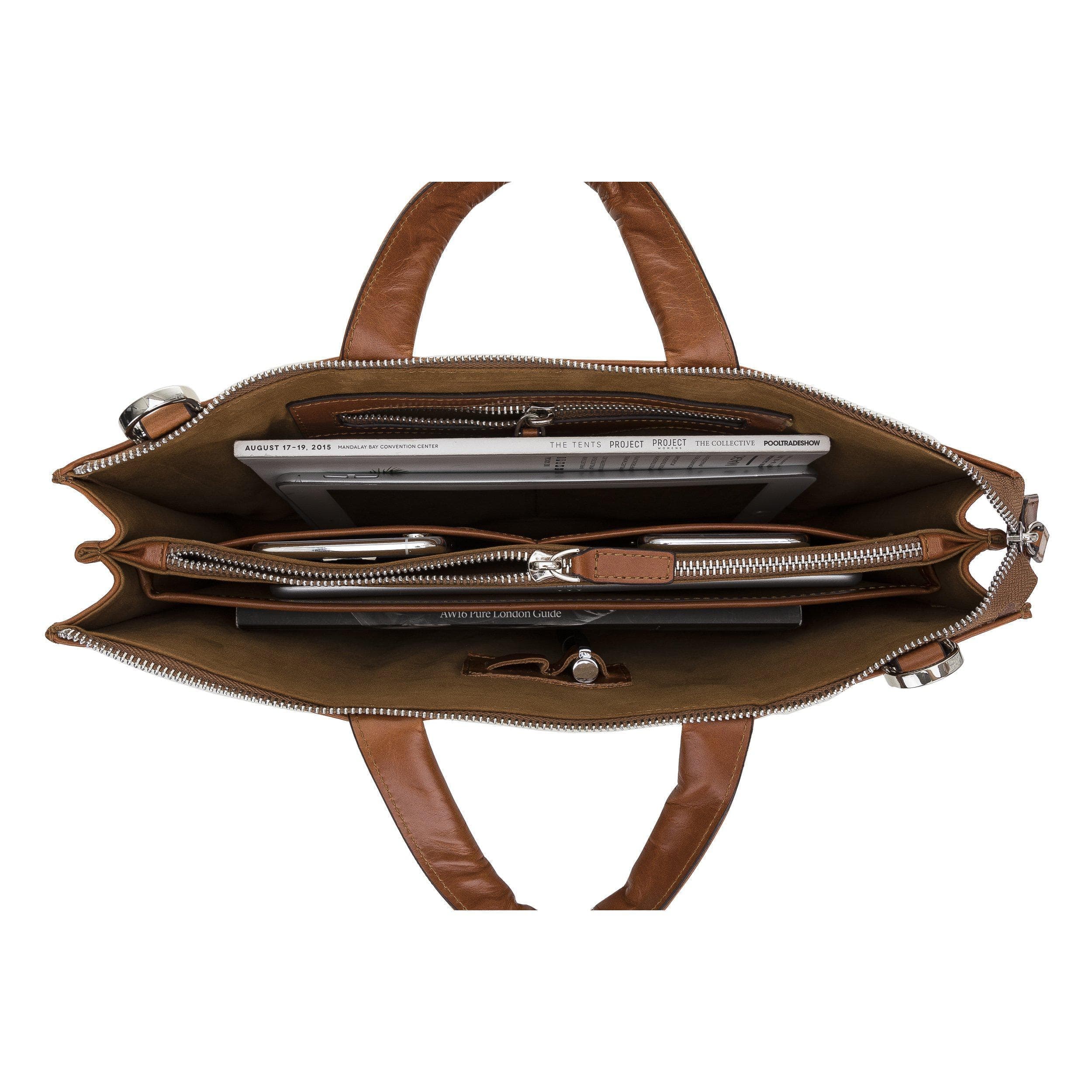 Canzo 15" Genuine Leather Laptop Bags | Briefcases