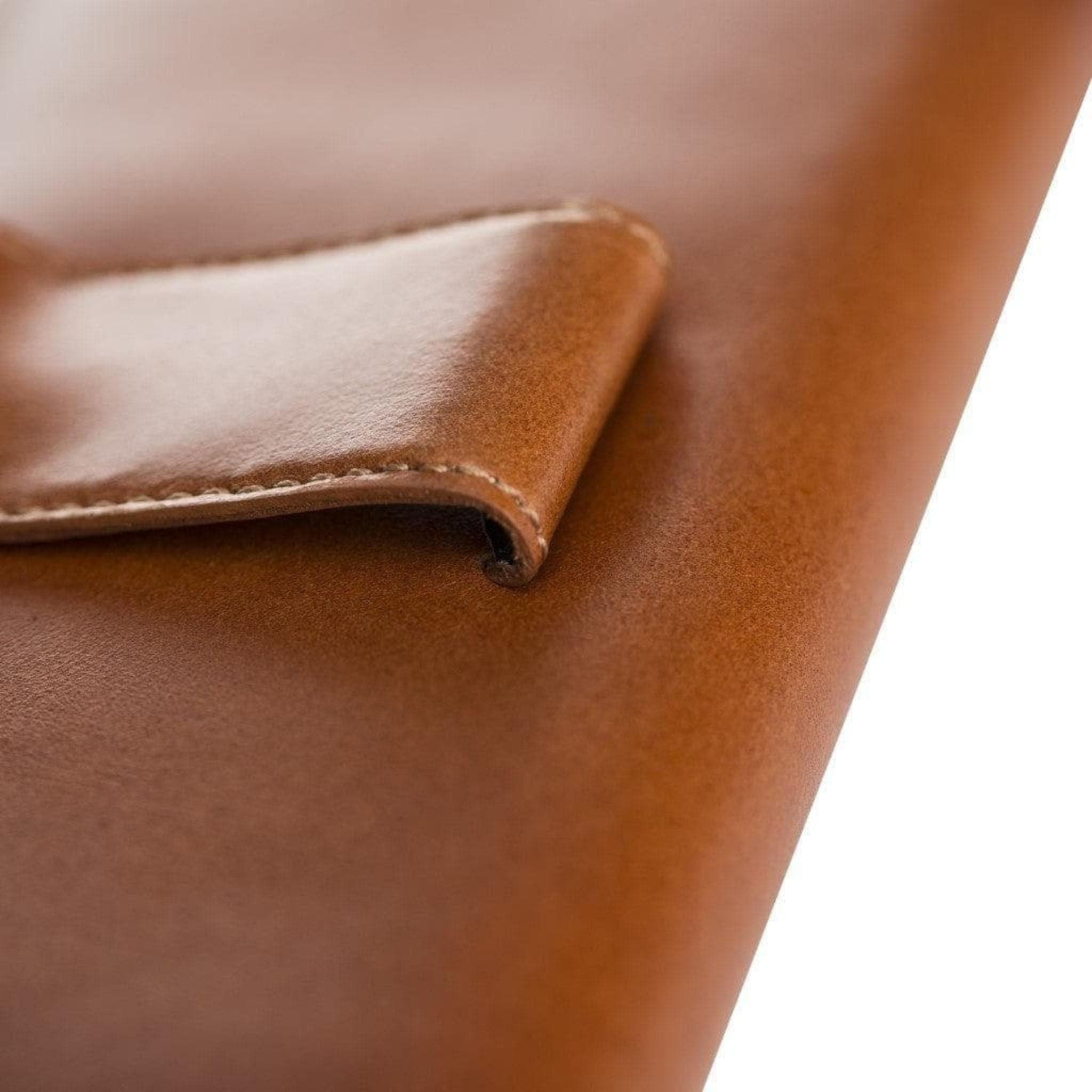 Schräge, am Gürtel anbringbare Universal-Telefonhülle aus echtem Leder