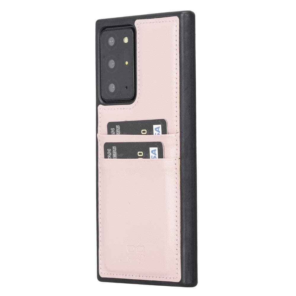 Samsung Galaxy Note 20 Series Genuine Leather Back Cover With Card Holder