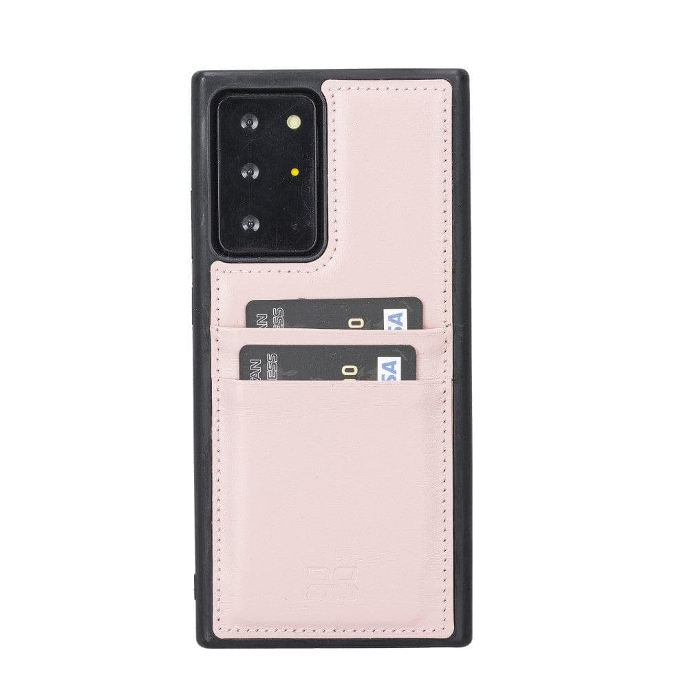 Samsung Galaxy Note 20 Series Genuine Leather Back Cover With Card Holder