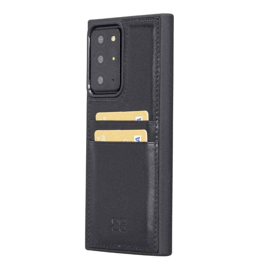 Samsung Galaxy Note 20 Series Genuine Leather Back Cover With Card Holder