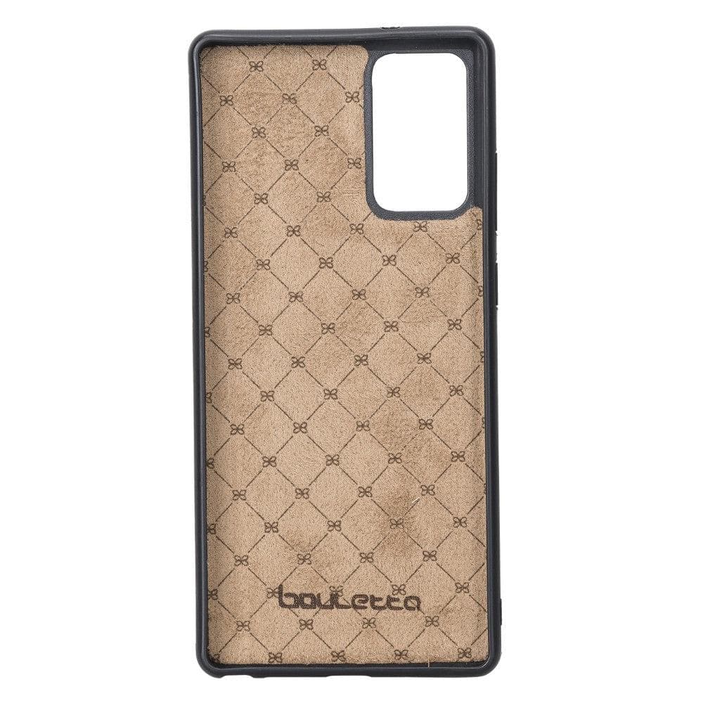 Samsung Galaxy Note 20 Series Genuine Leather Back Cover With Card Holder