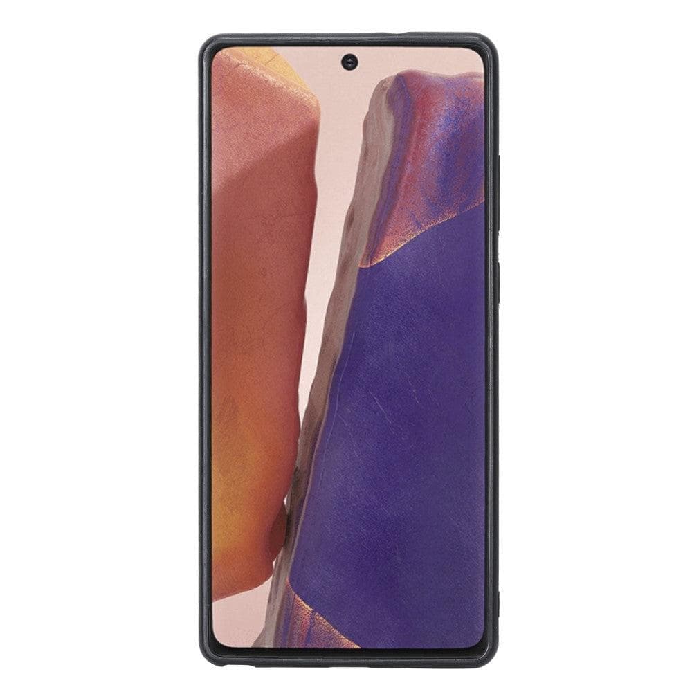 Samsung Galaxy Note 20 Series Genuine Leather Back Cover With Card Holder