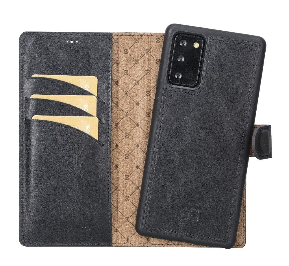 Samsung Galaxy Note 20 Series Genuine Leather Magic Detachble Wallet Case