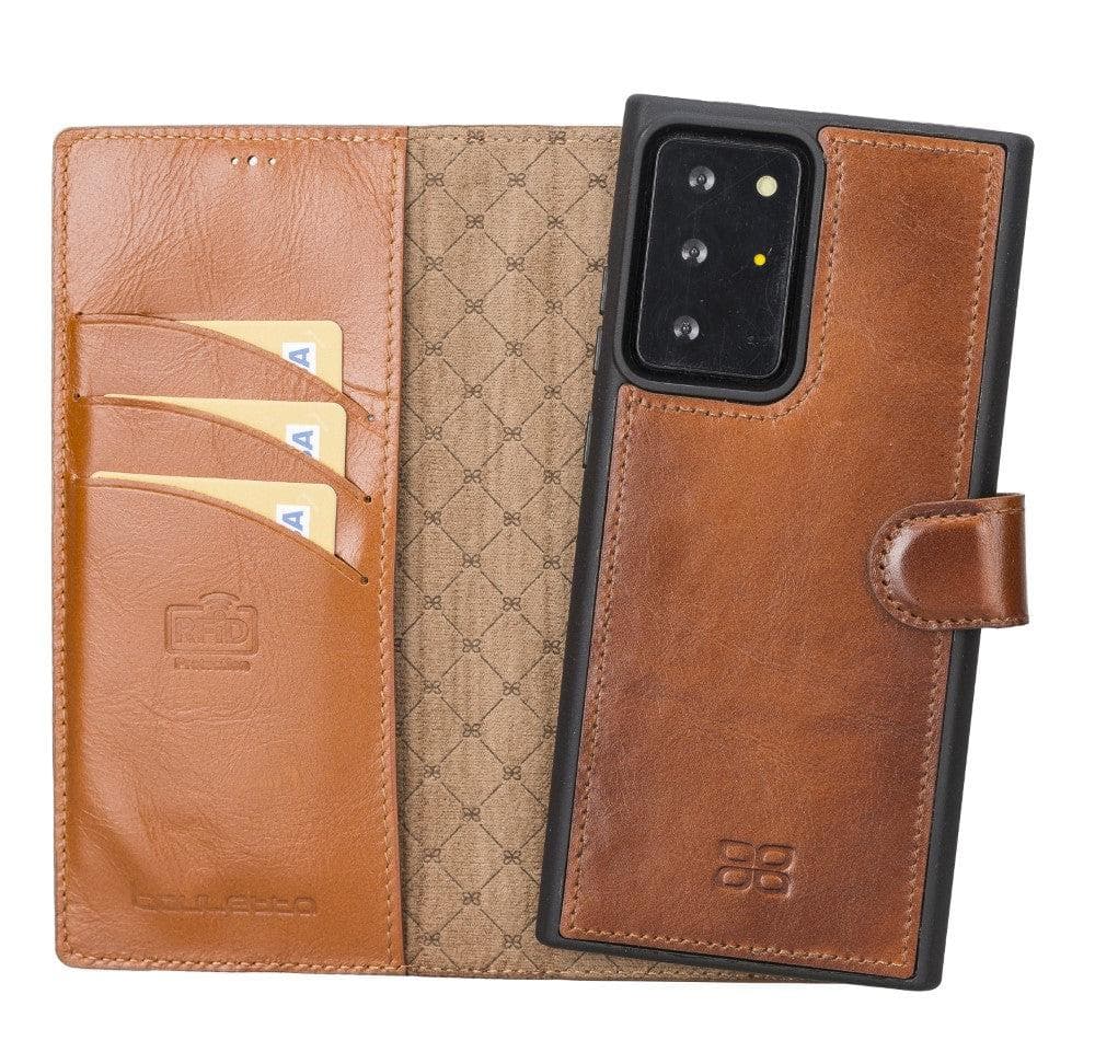 Samsung Galaxy Note 20 Series Genuine Leather Magic Detachble Wallet Case