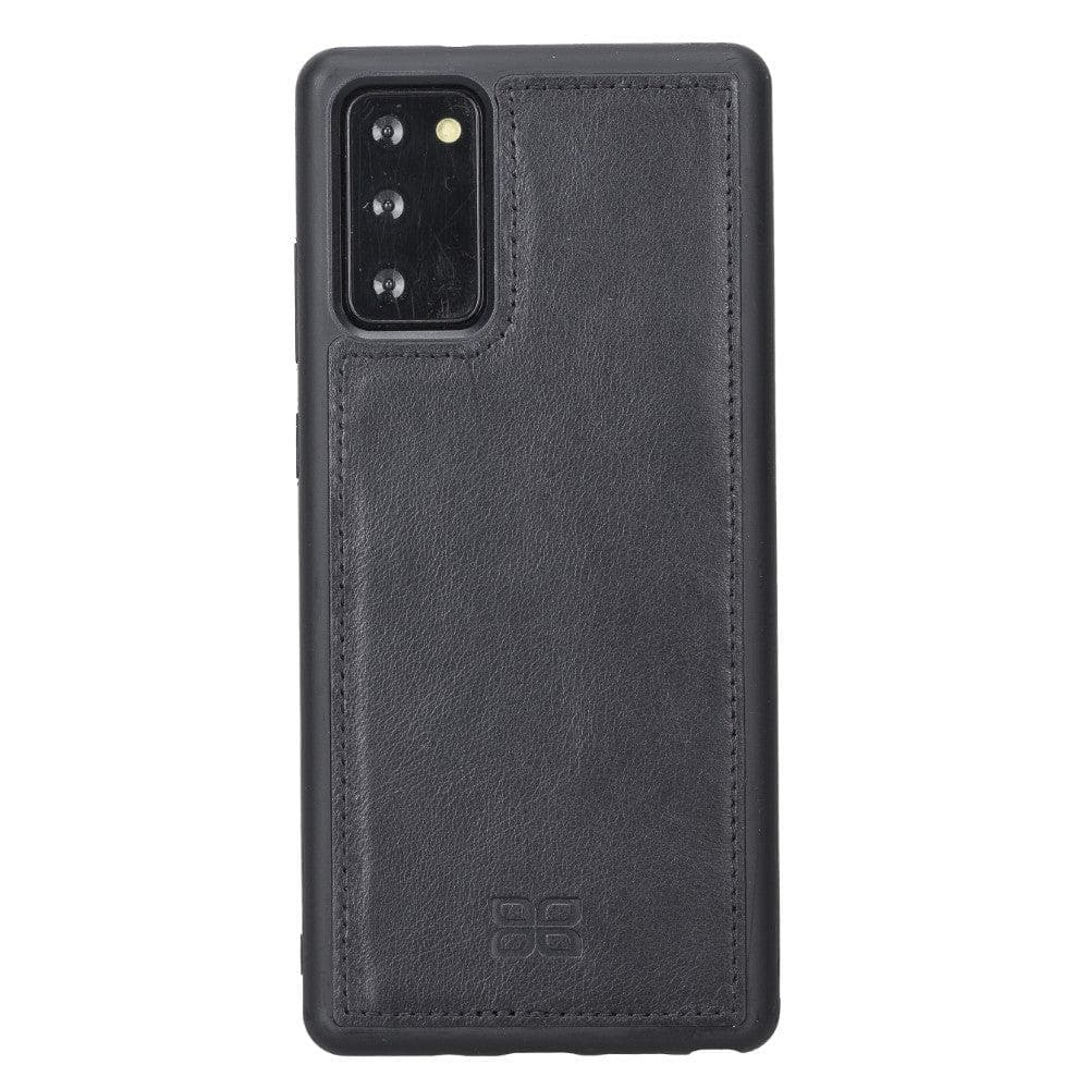 Samsung Galaxy Note 20 Series Genuine Leather Pouch Magnetic Wallet Case