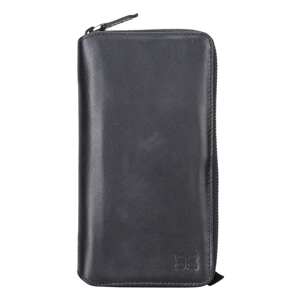 Samsung Galaxy Note 20 Series Genuine Leather Pouch Magnetic Wallet Case