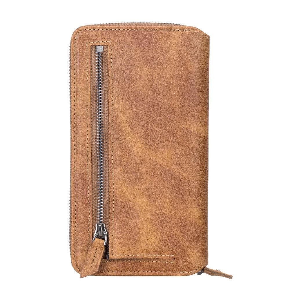 Samsung Galaxy Note 20 Series Genuine Leather Pouch Magnetic Wallet Case