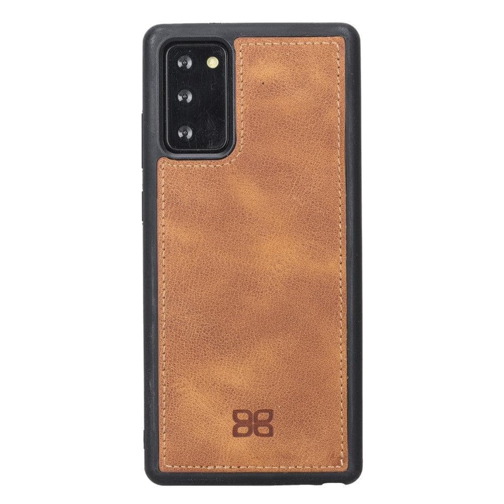 Samsung Galaxy Note 20 Series Genuine Leather Pouch Magnetic Wallet Case