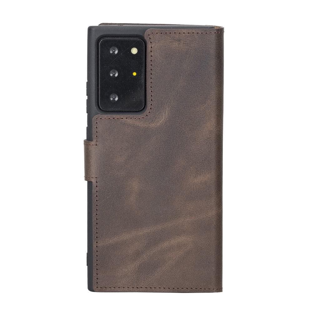 Samsung Galaxy Note 20 Series Genuine Leather Non-Detachable Wallet Case